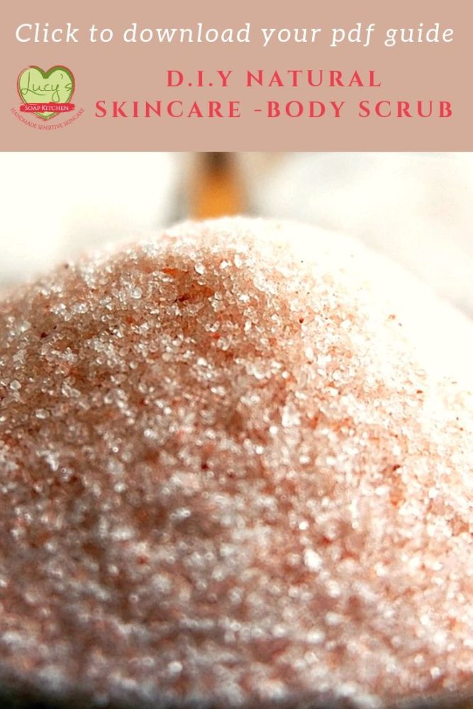 Natural Body Scrub Tutorial, Lucys Soap Kitchen, Ireland