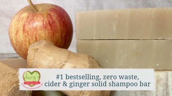 zero waste| plastic free| natural solid shampoo bar| Lucy's Soap Kitchen| Ireland