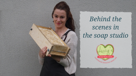 Behind the scenes in  Lucy's Soap Kitchen, Ireland
