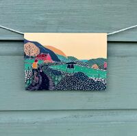 Freewheeling through the patchwork hills - Sorrell Reilly 