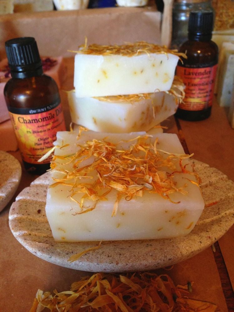 Chamomile & Calendula Essential Oil Soap 