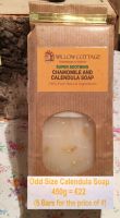 450g Chamomile & Calendula Essential Oil Soap Offcuts = equivalent weight of 5 bars for the price of 4
