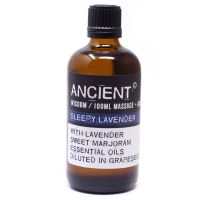 100ml Sleepy Lavender ~ Aromatherapy Oil Massage Blend