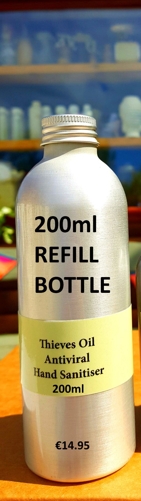 200ml REFILL BOTTLE ANTIVIRAL HAND SANITISER