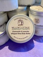Chamomile & Lavender Essential Oil Whipped Shea Body Butter 100ml Jar