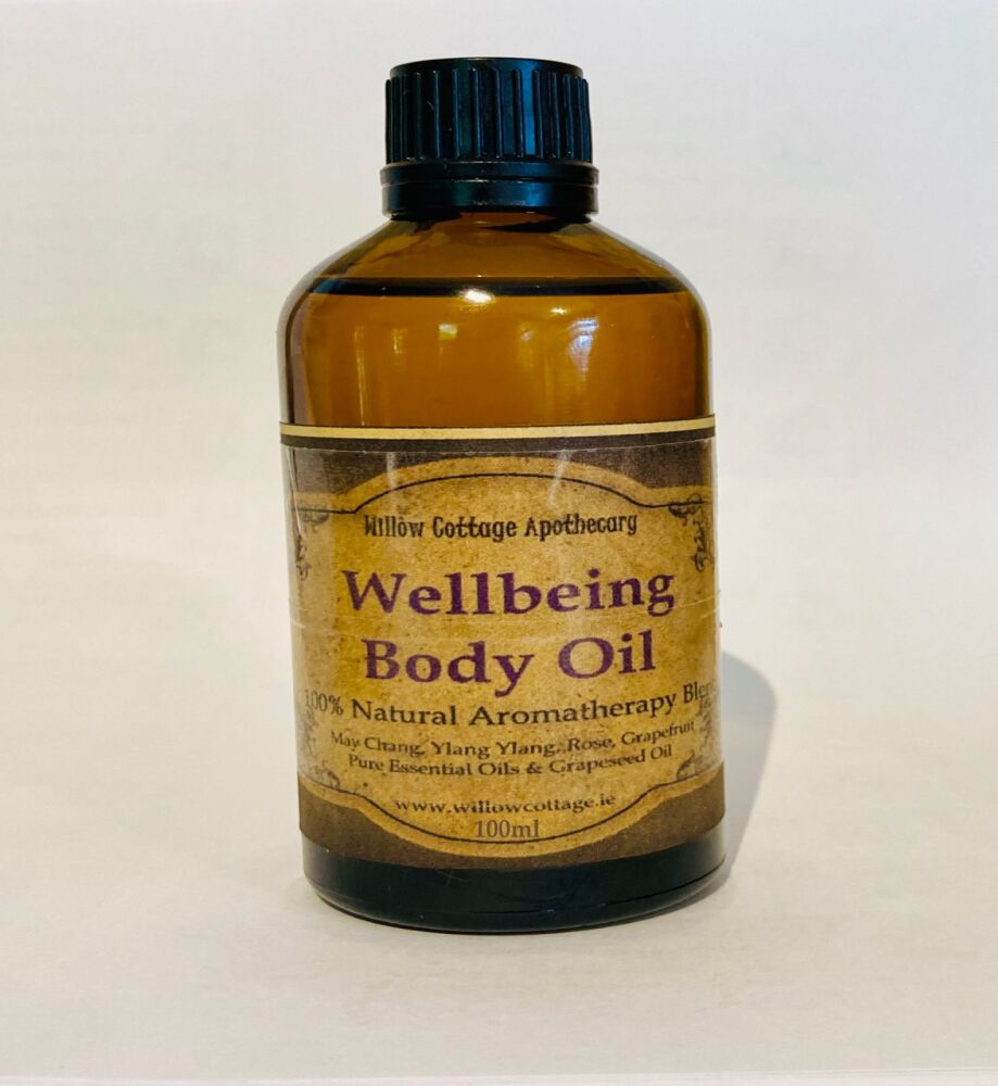 100ml Wellbeing Aromatherapy Massage Oil Blend