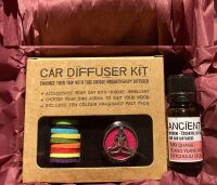 Chakra Gemstone Car Diffuser & Aromatherapy Oil Gift Box