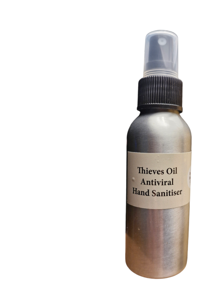 Hand Sanitiser ~ With Aloe & Thieves Oil 50ml / 100ml