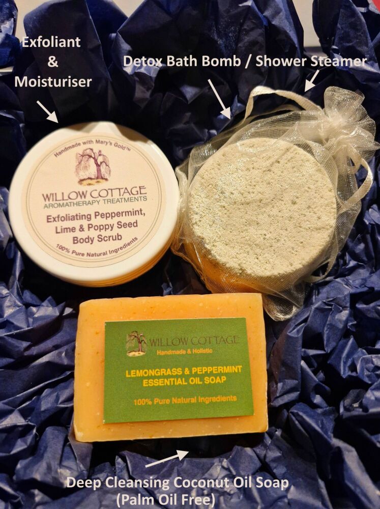 Soak & Scrub ~ Detox Gift Box