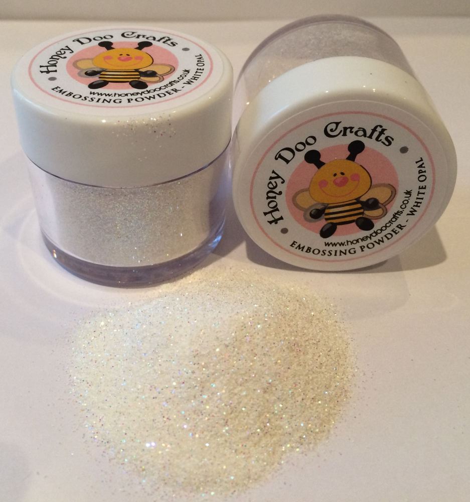 Honey Doo Crafts - Embossing Glitter - White Opal
