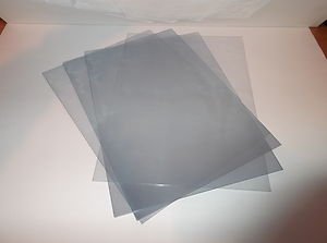 5 Sheet Heat Resistant Clear Acetate Sheets For Heat Embossing