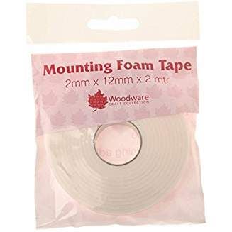 Woodware Mounting Foam Tape - 2MM 