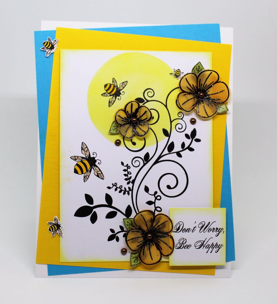  Bee What You Want To Bee    (A6 Stamp)
