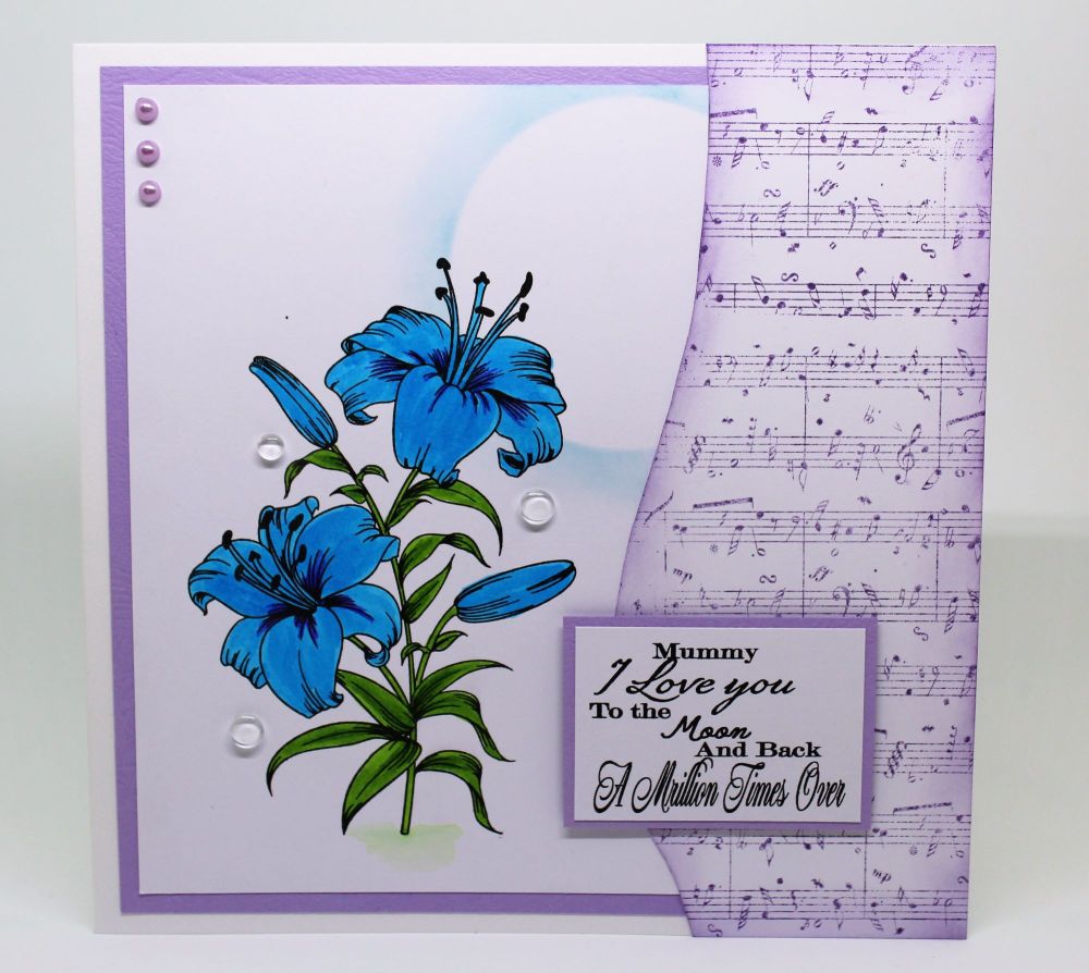 Music Notes   (A6 Stamp)