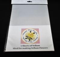 Vellum - Specially designed and perfect for making flowers