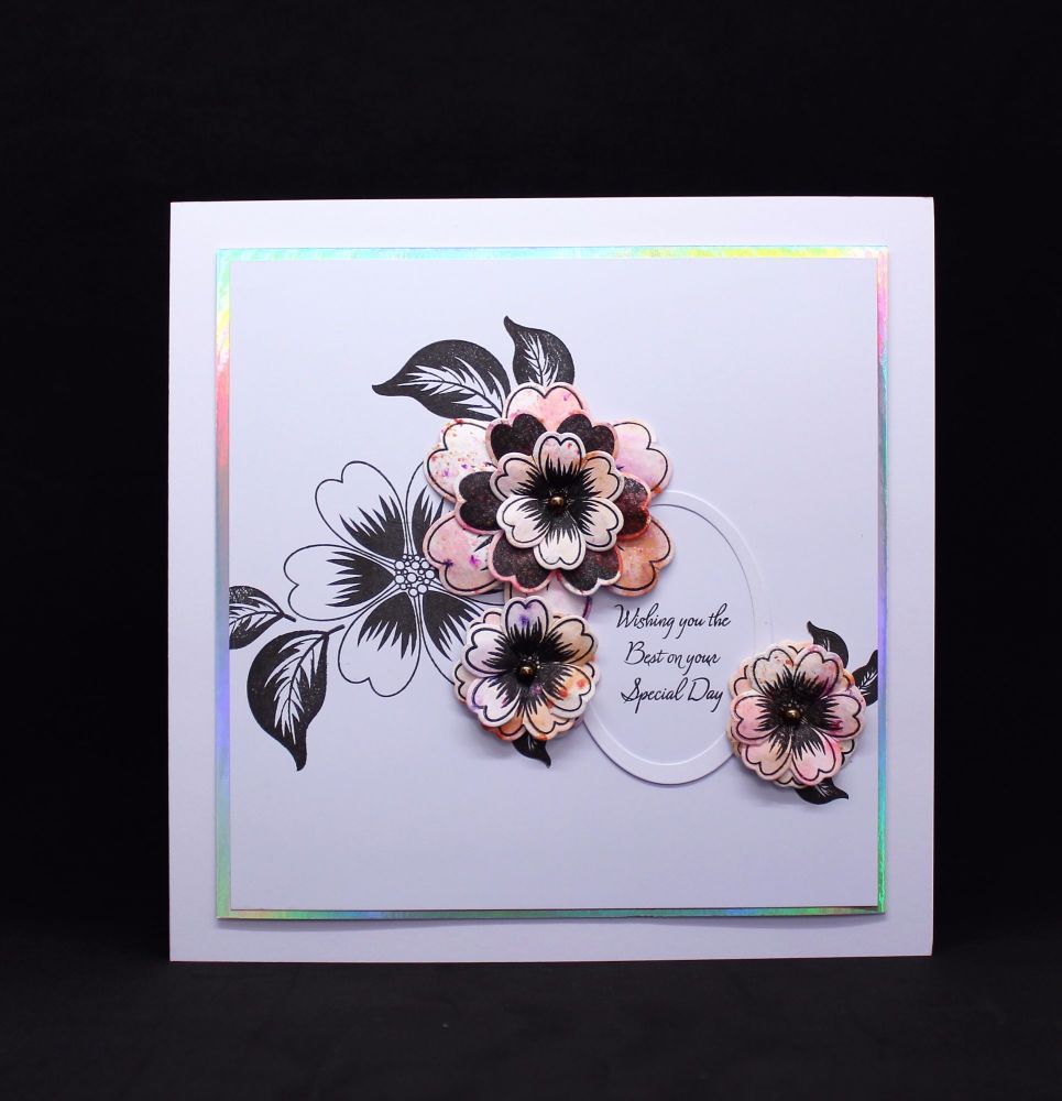 Birthday Sentiments  (A6 Stamp)
