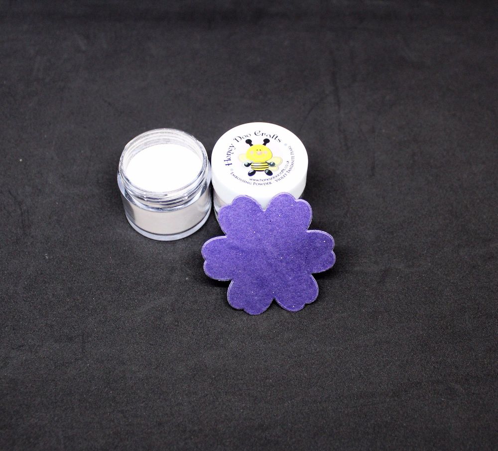 Honey Doo Crafts - Embossing Powder - Violet Tanzanite  Pearl