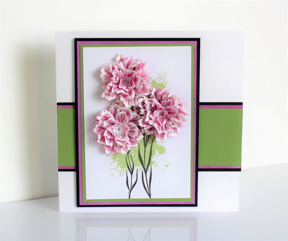 Carnations    (A6 Stamp)