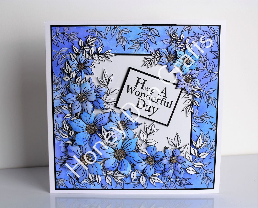 Spring Time Blooms    (A6 Stamp)