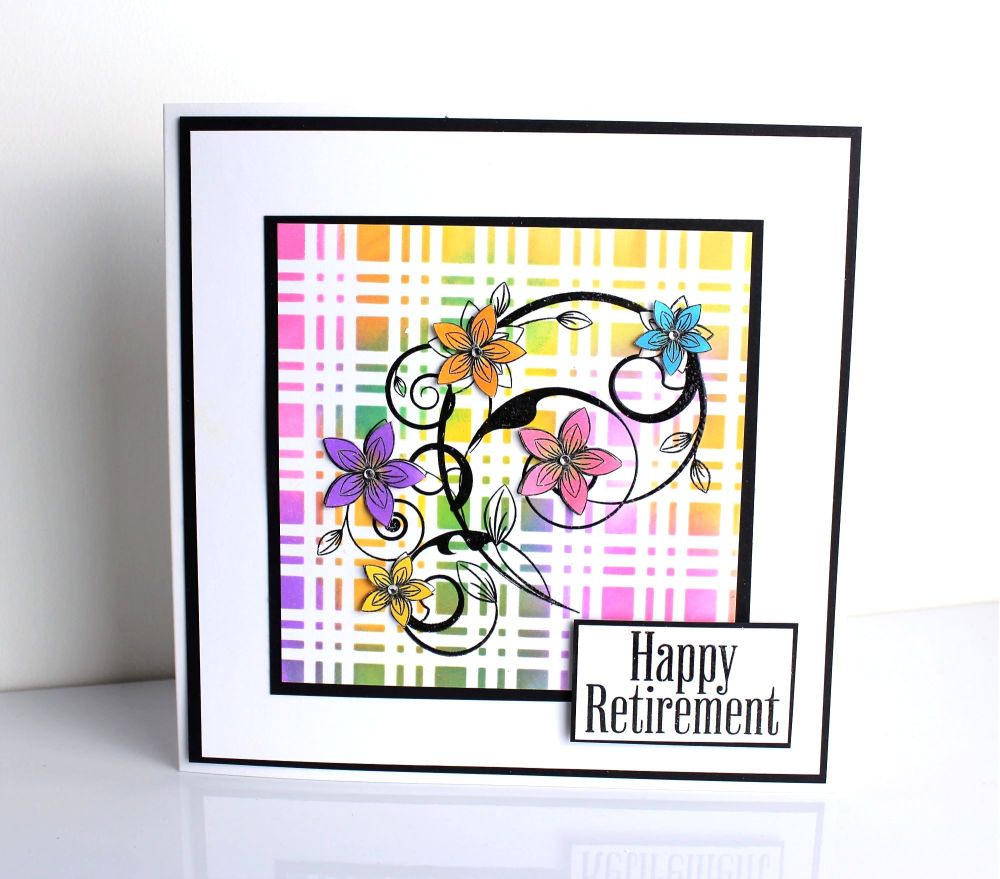Floral Turn Around (A6 Stamp)