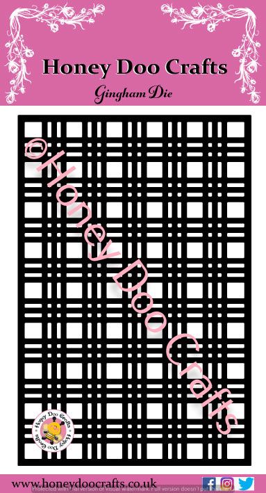 Honey Doo Crafts - Gingham Die