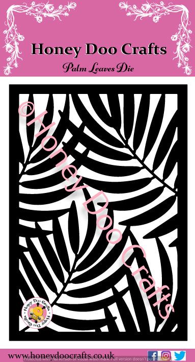 Honey Doo Crafts - Palm Leaves Die