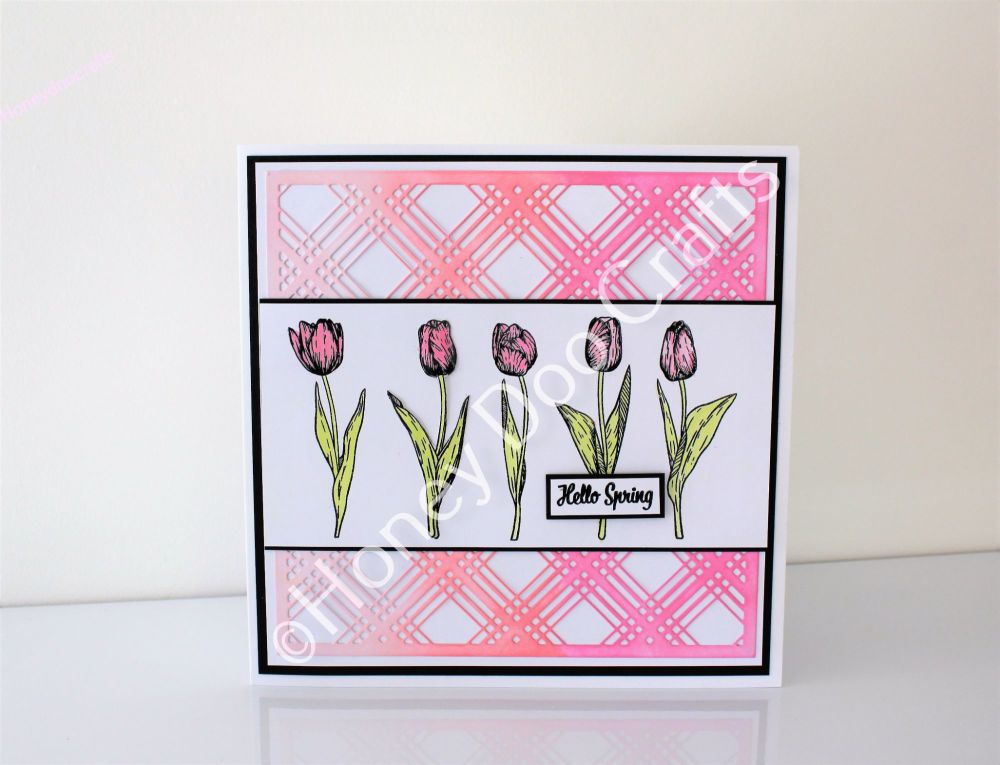 Spring Tulips (A6 Stamp)