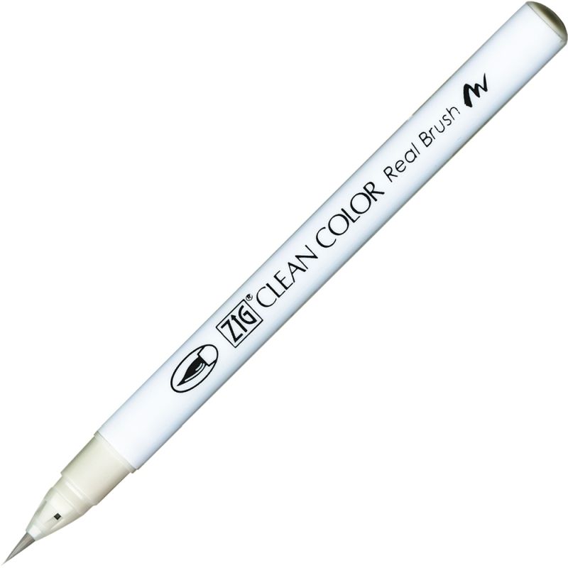 Kuretake Zig Clean Colour Pen With Real Brush Nib - Cool Gray 099