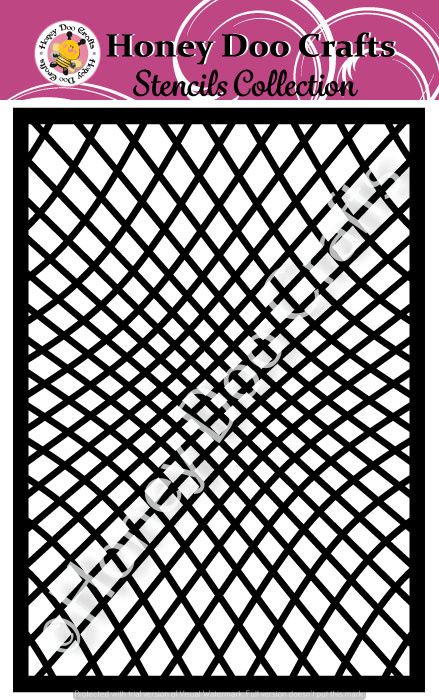 Honey Doo Crafts Stencils - Illusion (A5 Stencil)