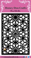 Honey Doo Crafts - Floral Tile Die
