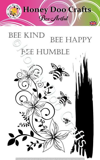 Bee Artful (A5 Stamp)