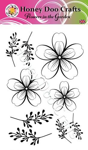 Flowers in the Garden (A6 Stamp)
