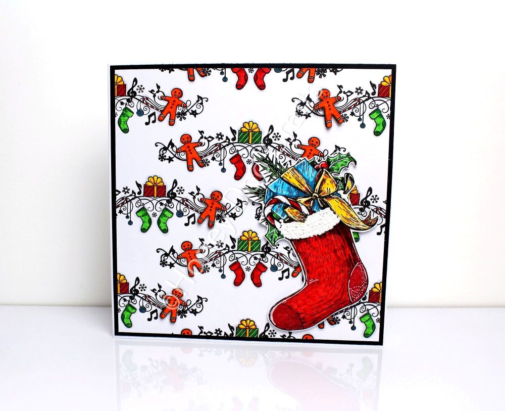 Christmas Stocking (A6 Stamp)