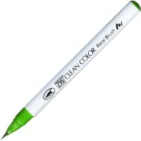 Kuretake Zig Clean Colour Pen With Real Brush Nib -  May Green 047