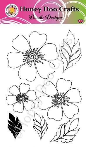  Doodle Designs   (A6 Stamp)