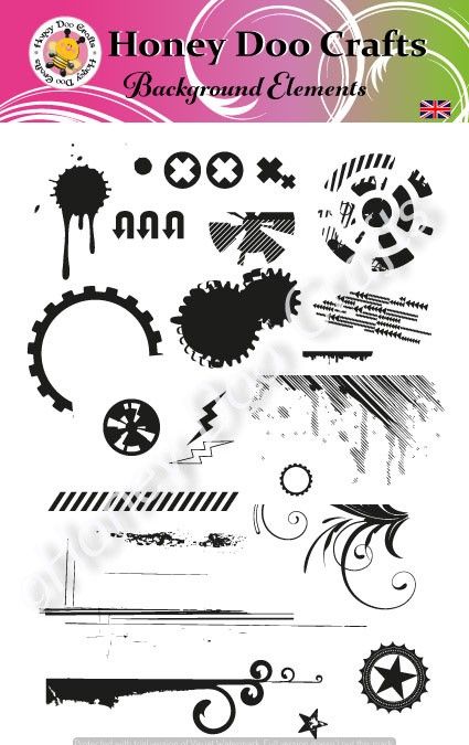 Background Elements   (A5 Stamp)