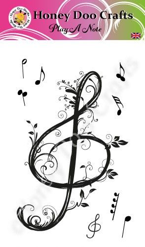 Play A Note (A6 Stamp)