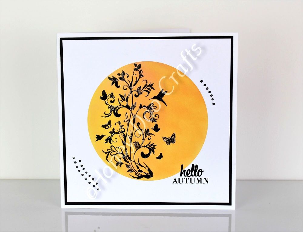 Wildlife Flourish  (A6 Stamp)