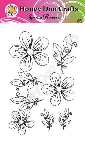  Spring Flowers   (A6 Stamp)