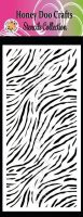  Zebra Print   (DL Stencil)