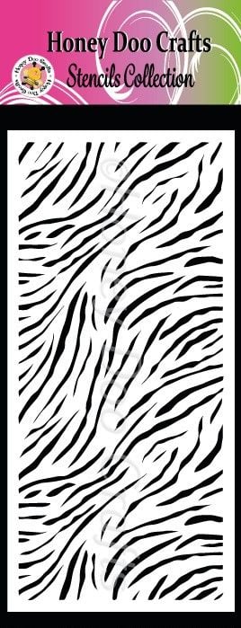  Zebra Print (DL Stencil)