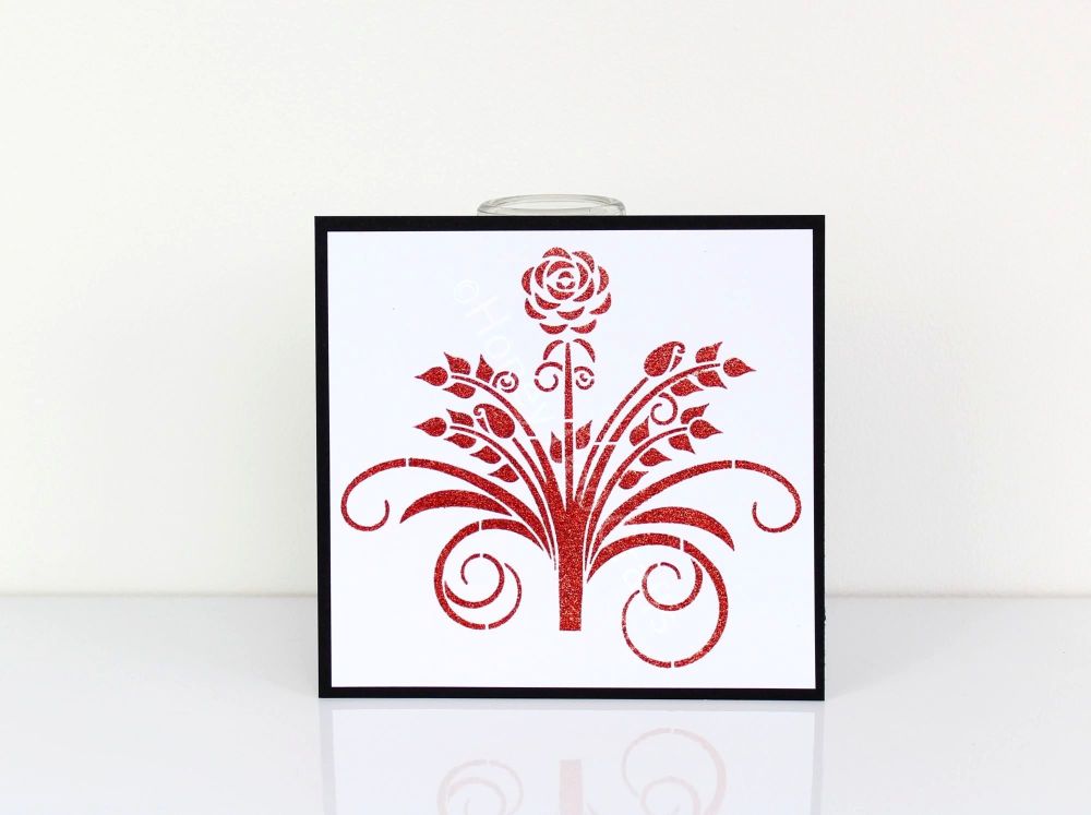 Beautiful Bouquet  (A5 Stencil)