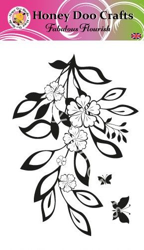 Fabulous Flourish (A6 Stamp)