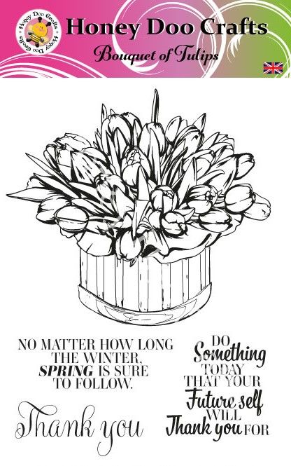 Bouquet of Tulips (A5 Stamp)