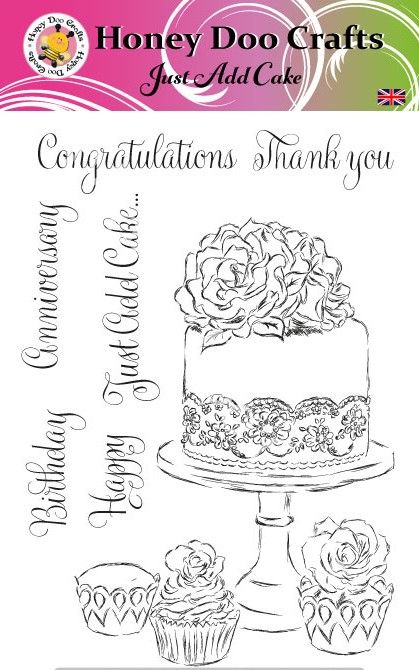 Just Add Cake (A5 Stamp)