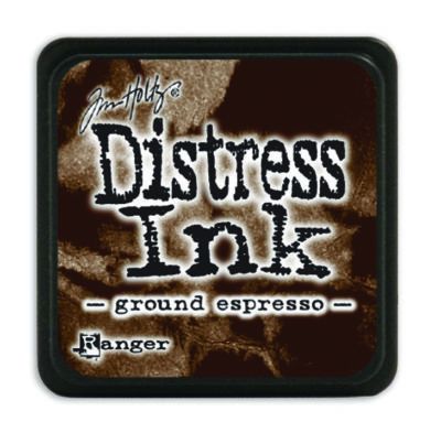 Mini Distress Ink Pad - Ground Expresso