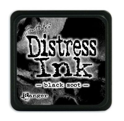 Mini Distress Ink Pad - Black Soot