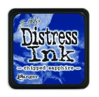 Mini Distress Ink Pad - Chipped Sapphire