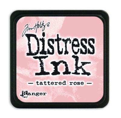 Mini Distress Ink Pad - Tattered Rose