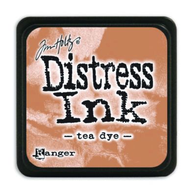 Mini Distress Ink Pad - Tea Dye
